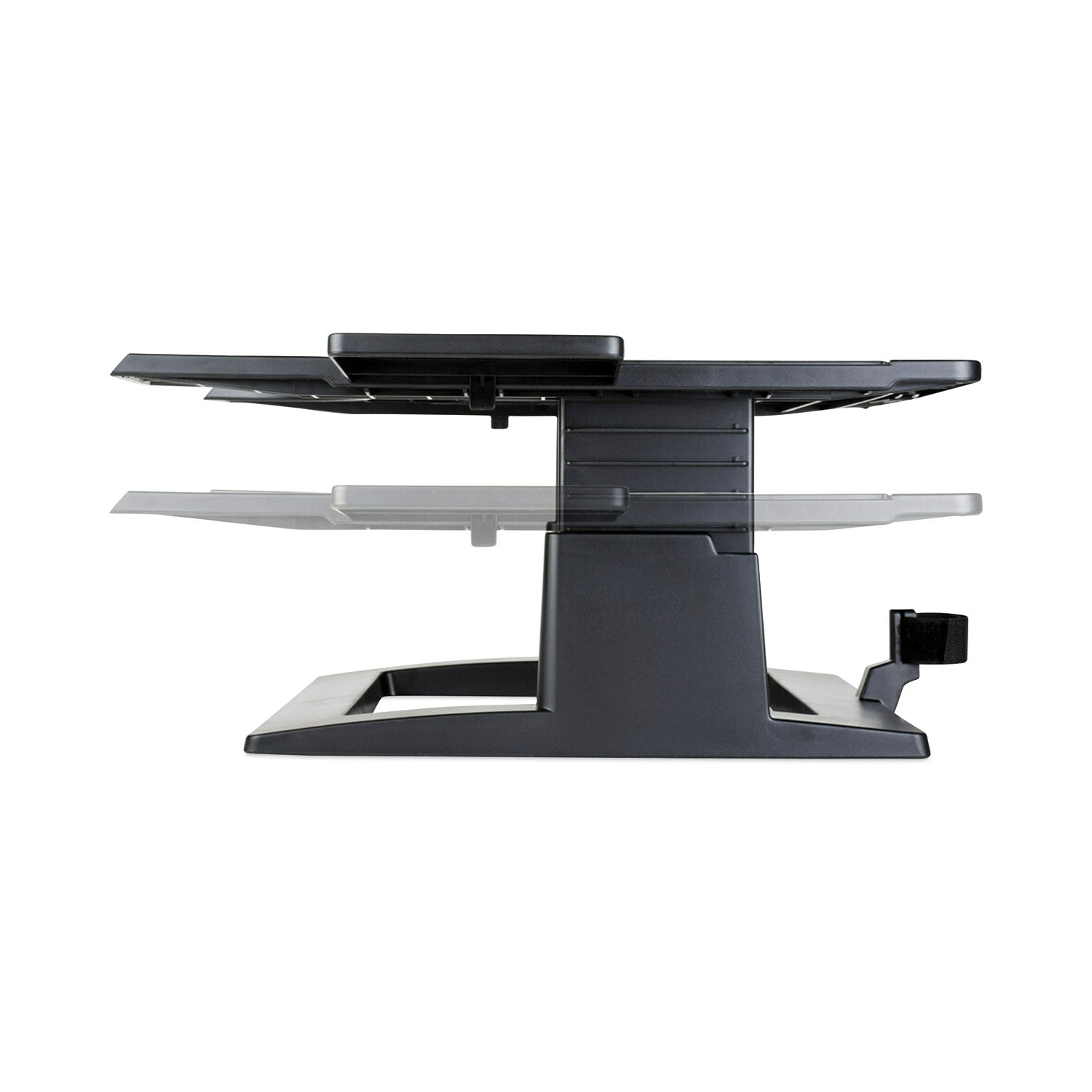 3M™ Adjustable Laptop Stand for Desk - 13 x 13 Inches, Height 4 to 6 Inches - Ergonomic Computer Riser Holder Supports Up to 20 lbs - Perfect for Home Office, Gaming Setup & Workspace Ergonomics (Black)