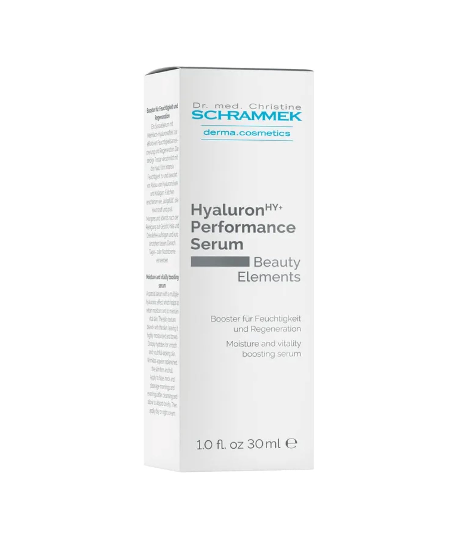 Dr. Schrammek Hyaluron HY Performance Serum 1 oz - Anti-Aging Hydrating Face Serum with Hyaluronic Acid for Wrinkles & Fine Lines - Perfect for Daily Skincare Routine & Nighttime Moisturizing