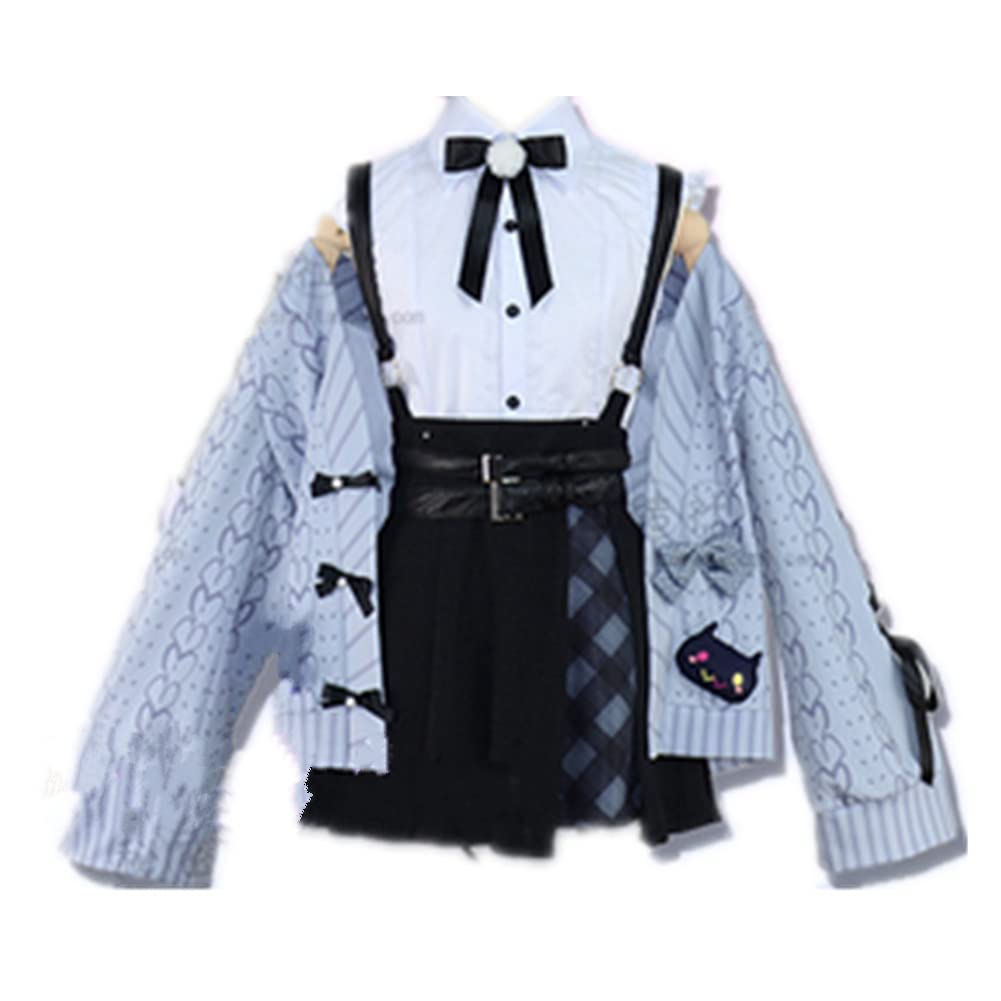 Hololive Tokoyami Towa Cosplay Costume - Cute VTuber Uniform for Daily Wear & Role Play | Unisex Anime Outfit for Conventions, Halloween & Themed Parties