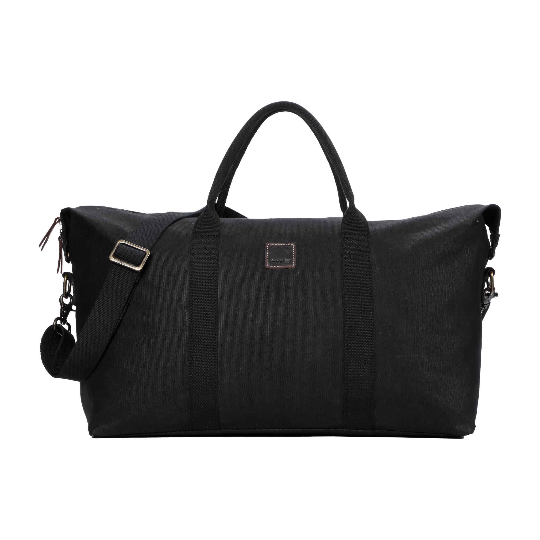 Troop London Heritage Canvas Holdall - Large Durable Travel Duffel Bag for Men & Women | Perfect for Gym, Weekend Trips & Outdoor Adventures