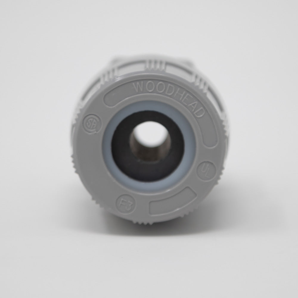 Heavy Duty Cord Grip Fitting for 0.250-0.375 Inch Cables - Waterproof Cable Strain Relief Connector for Outdoor Electrical Wiring, Industrial Equipment & Marine Applications