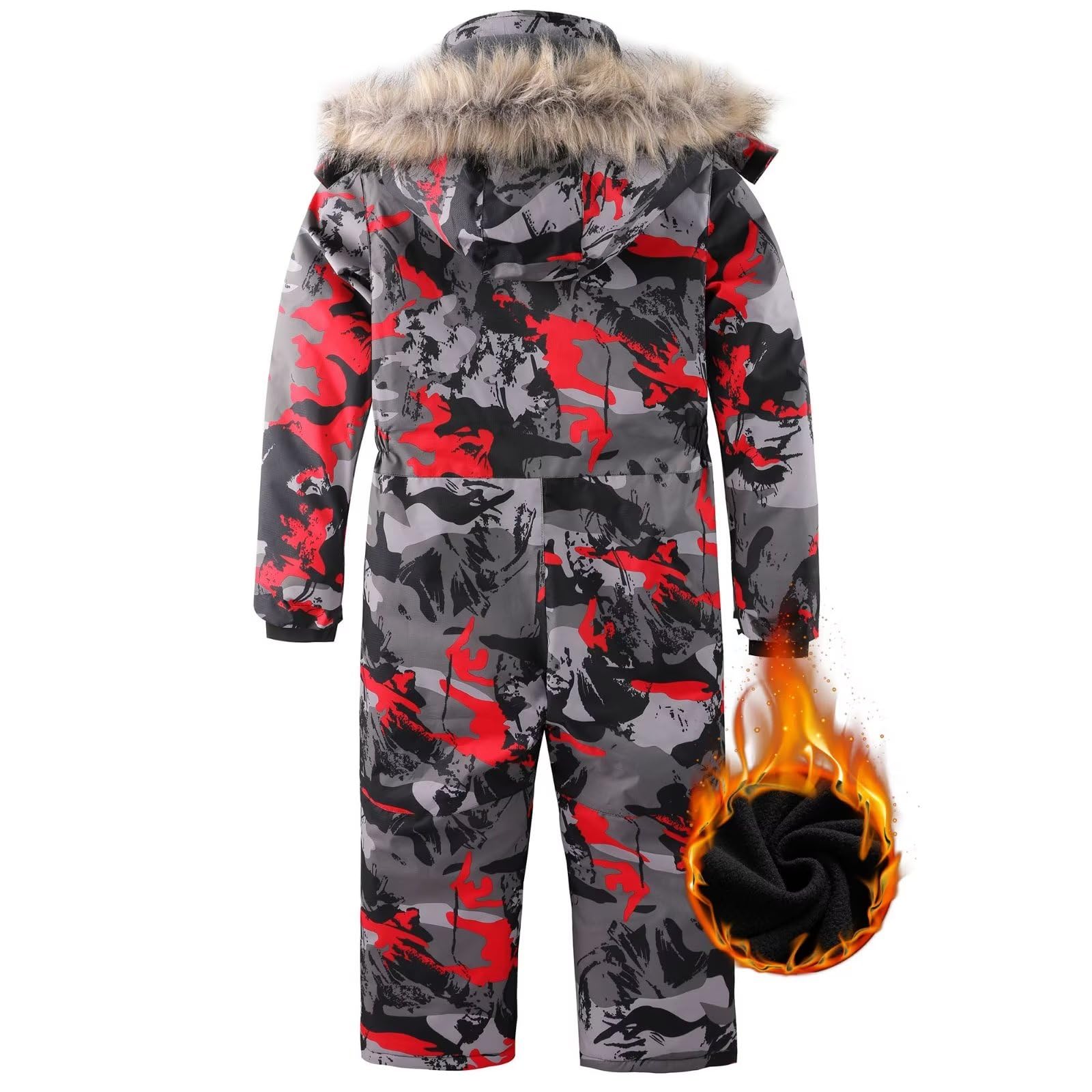 OHSNMAKSL Kids Snowsuits for Boys & Girls - Waterproof Ski Suits, Winter Jackets & Jumpsuits for Snowboarding & Outdoor Activities | Perfect for Skiing, Sledding & Cold Weather Play