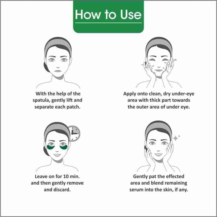 Hydra Under Eye Serum Patches - Dark Circle & Puffiness Treatment, Anti-Wrinkle Eye Masks for Fine Lines (60 Patches/30 Pairs) - Perfect for Morning Skincare Routine & Travel Essentials