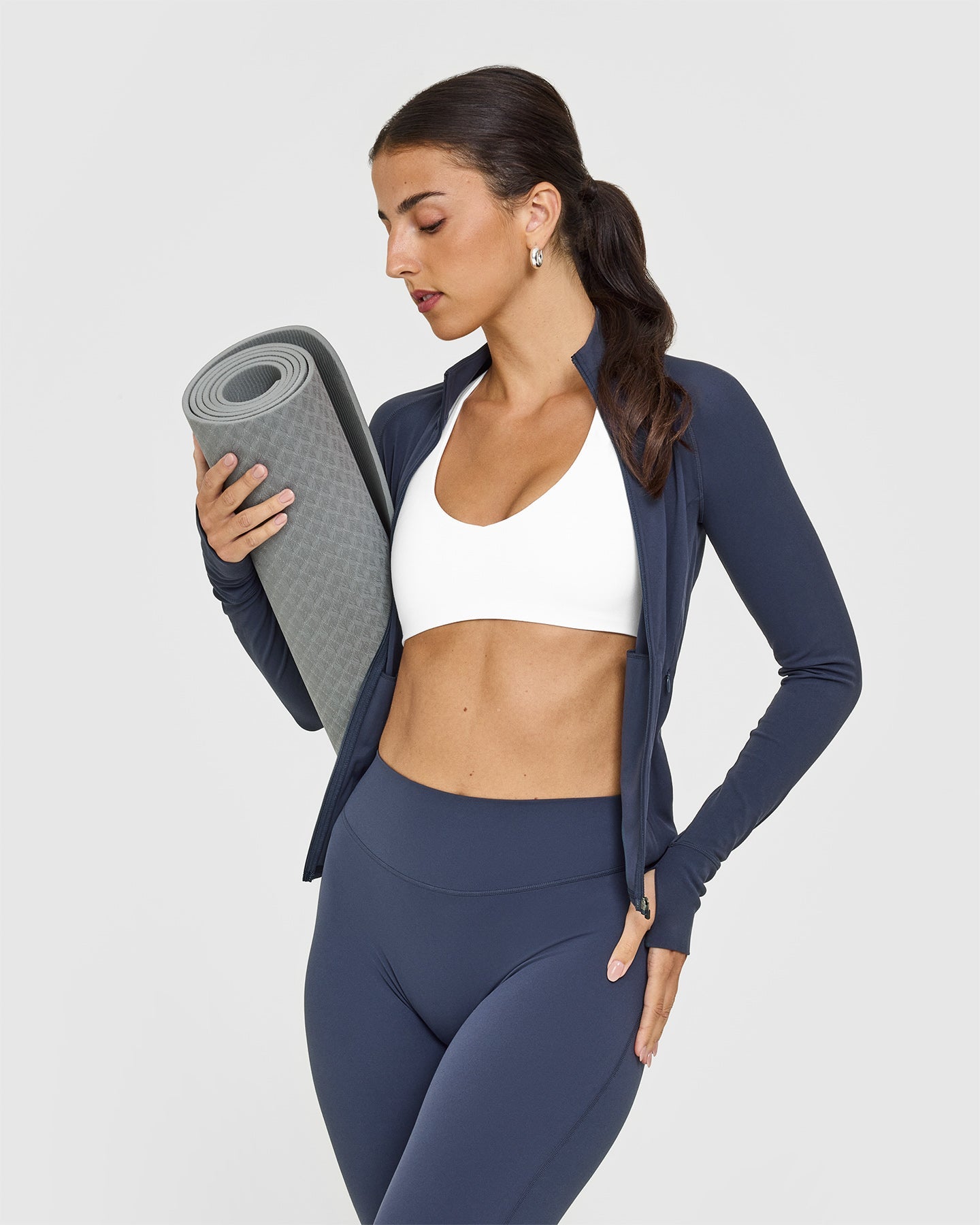 SoftMotion™ Flared Yoga Pants for Women - True Blue High Waist Bootcut Leggings | Perfect for Yoga, Gym Workouts & Casual Wear