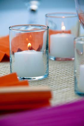 Long-Lasting 10-Hour Burn Unscented White Votive Candles - Bulk Pack of 432 for Home Decor, Weddings, Restaurants, Churches & Synagogues | Perfect for Romantic Dinners, Birthday Parties & Religious Ceremonies (White)