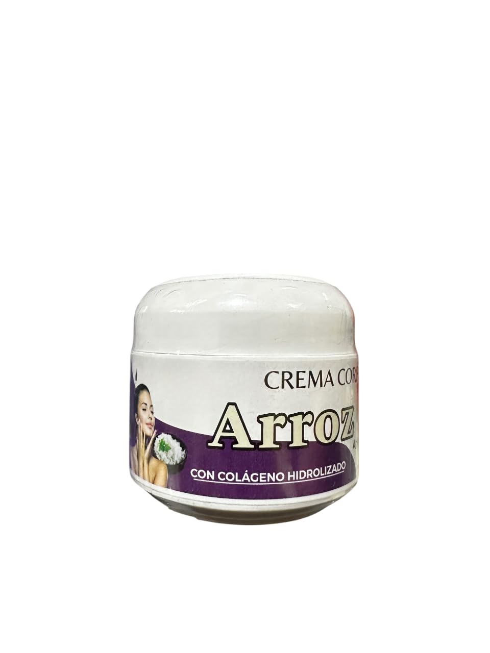Angely's Beauty Rice Cream with Hydrolyzed Collagen - Anti-Aging Face Moisturizer for Dry & Sensitive Skin | Day & Night Skincare Routine