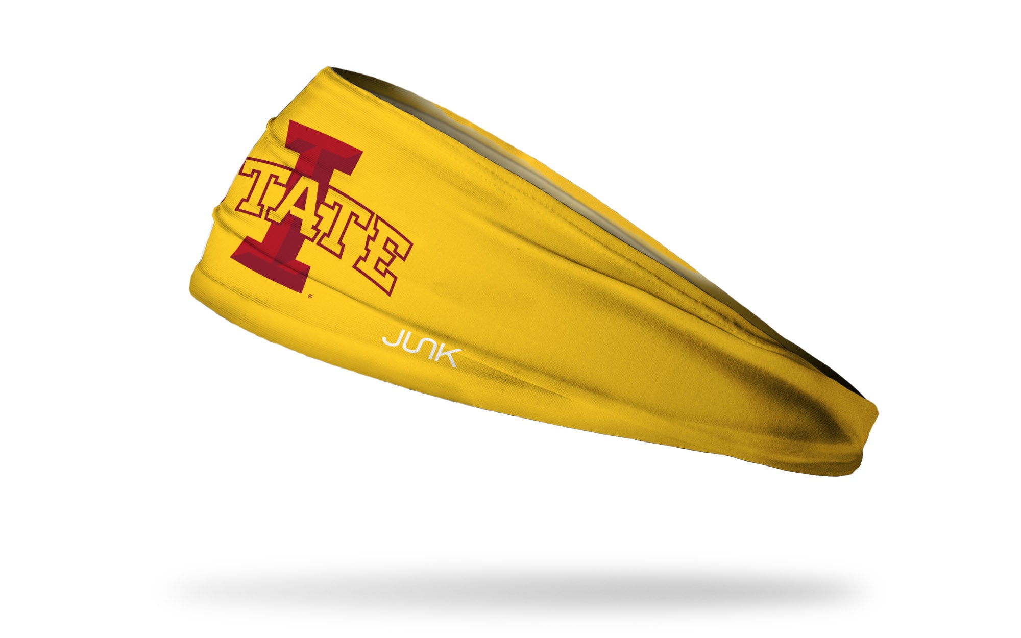Iowa State University Logo Gold Big Bang Lite Headband - Stylish Adjustable Headwear for Sports, Workouts, and School Spirit