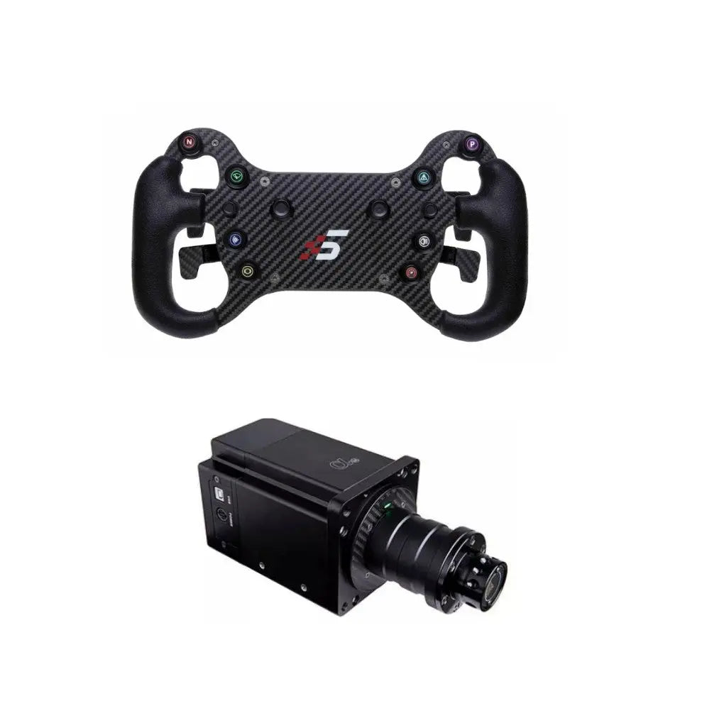 Simagic Alpha Direct Drive Wheel Base - 15Nm Torque for Realistic Racing Simulation | Compatible with PC & PS5 | Perfect for Sim Racing Enthusiasts & Professional Gamers