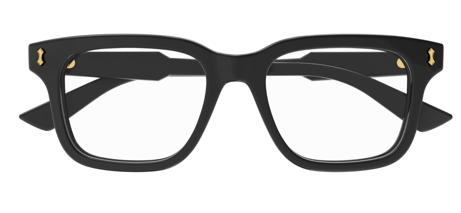 Gucci GG1265O 001 Black Rectangular Men's Eyeglasses | Premium Designer Glasses for Men | Perfect for Business, Casual & Everyday Wear