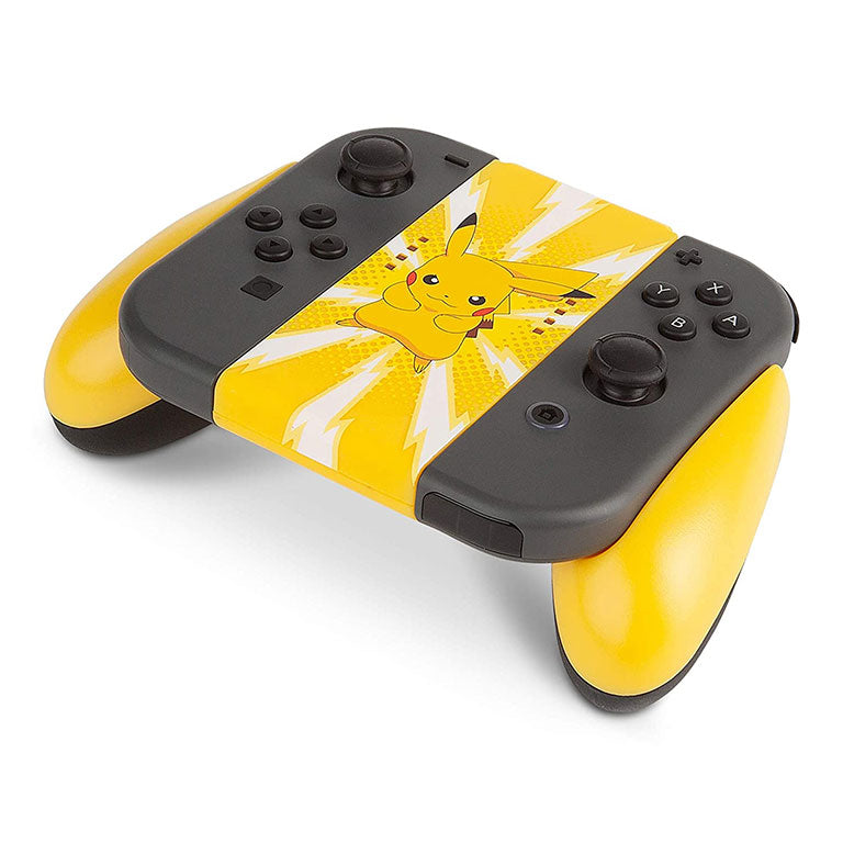 Pokémon Pikachu Joy-Con Comfort Grip for Nintendo Switch - Ergonomic Controller Holder for Gaming - Perfect for Nintendo Switch, Switch Lite & OLED Models - Great for Long Gaming Sessions & Multiplayer Fun