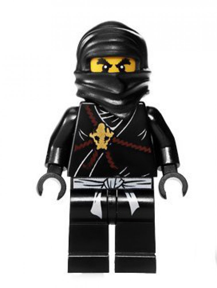 LEGO Ninjago Cole Black Ninja Minifigure - Authentic LEGO Building Toy for Kids, Collectors & Fans - Perfect for Play, Display & Ninjago Themed Collections