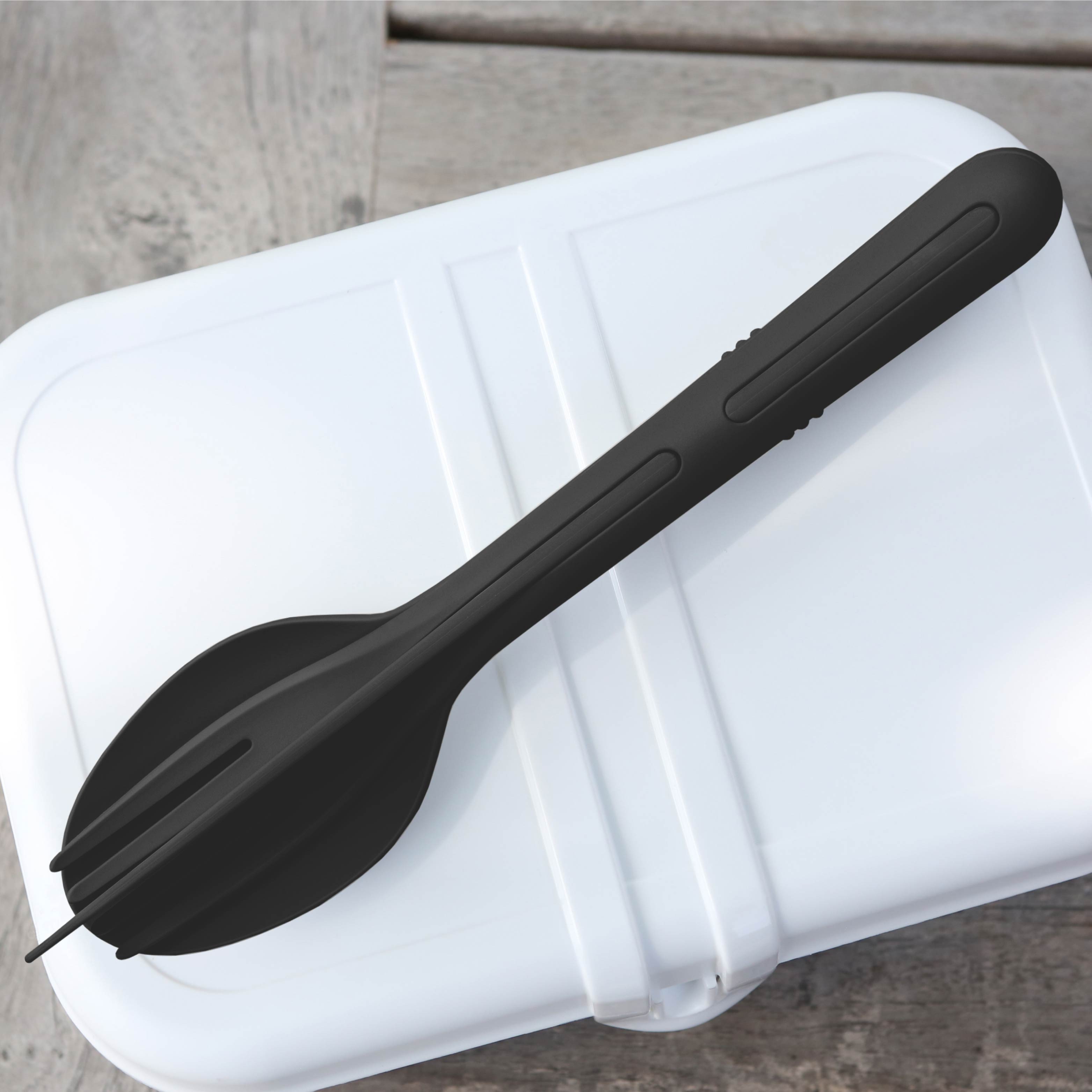 TRAVELGOURMET Premium Travel Cutlery Set - Stainless Steel Portable Utensils for Camping, Hiking, Picnics & Outdoor Dining