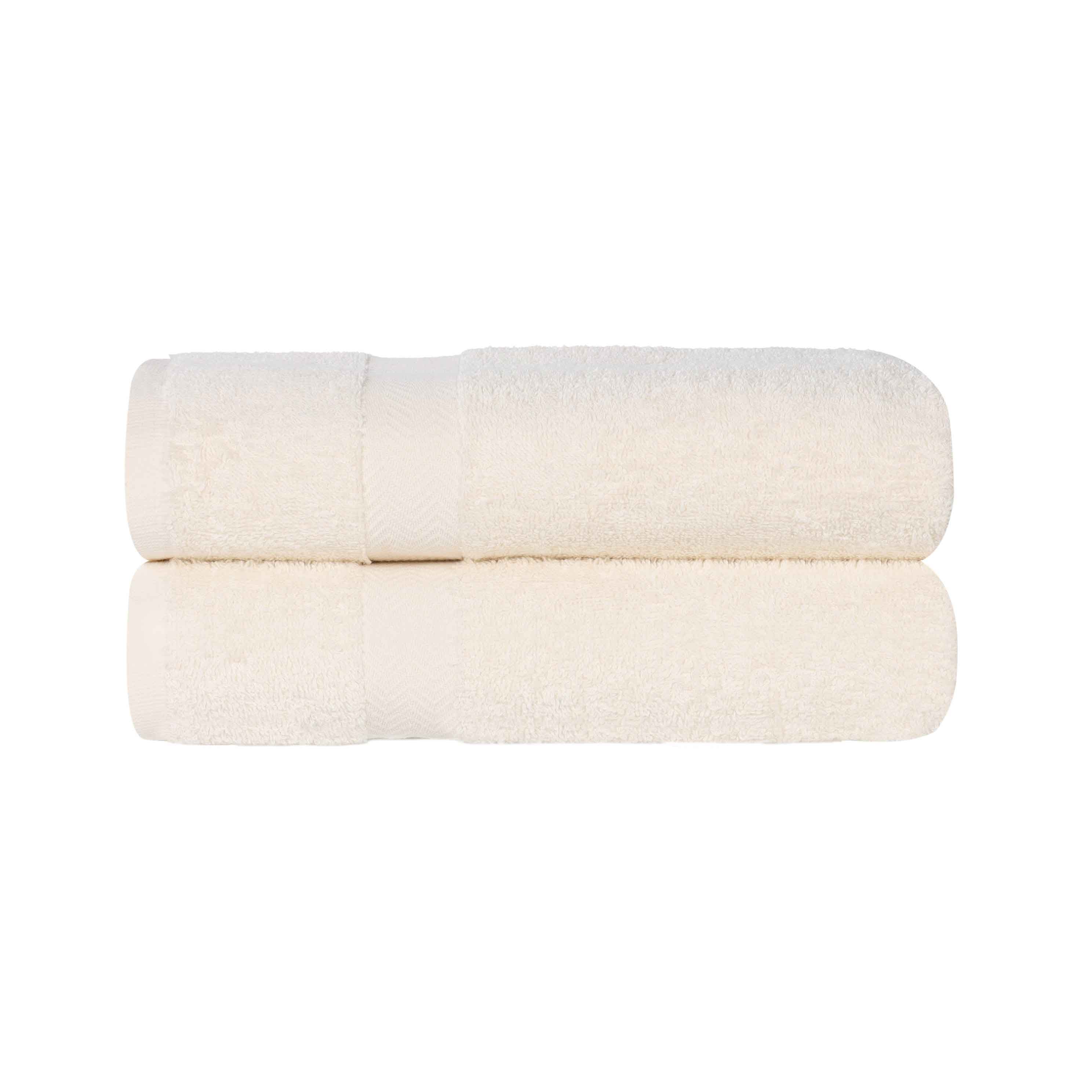 Franklin Eco-Friendly Organic Cotton 2-Piece Bath Sheet Set | Ultra Soft & Absorbent Towels for Spa, Beach & Luxury Bathroom Use