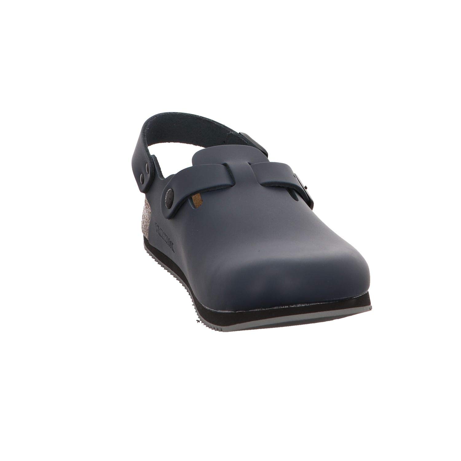 Original Birkenstock Tokyo Leather Sandals - Narrow Width, Blue, Size 44 EU (Men's) | Comfortable Footwear for Casual Wear, Office & Outdoor Activities