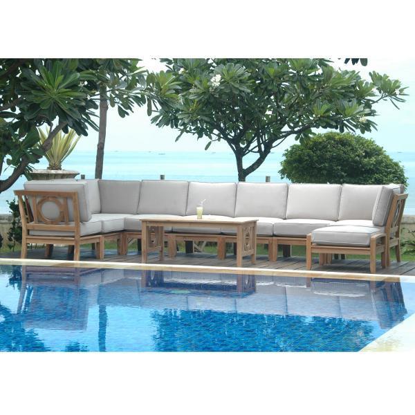 Natsepa 10-Piece Modular Sectional Sofa Set - Modern Living Room Furniture for Home, Apartment & Office (Use in Living Spaces, Family Rooms or Lounge Areas)