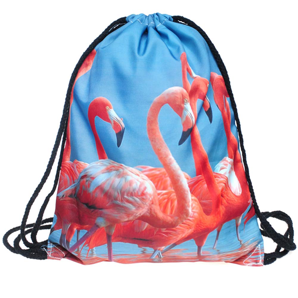 PREMYO Gym Bag for Men & Women - Sports Backpack with Print, Durable Duffel Bag with Drawstring Closure - Perfect for Gym, Travel, Workout & Sports