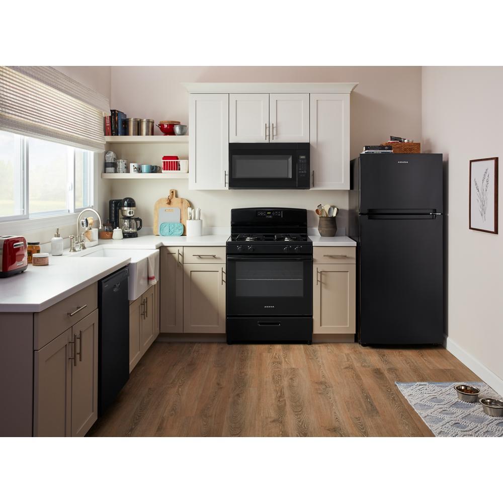 Amana ARTX3028PB 16.4 Cu. Ft. Top Freezer Refrigerator - Energy Efficient Stainless Steel Appliance for Kitchen, Home & Office Use