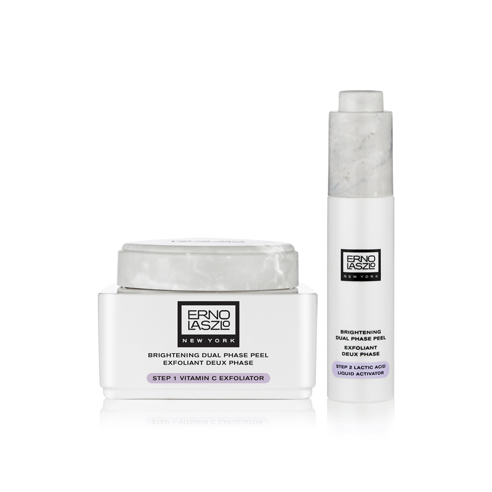 Brightening Dual Phase Peel - Exfoliating Facial Treatment for Glowing Skin | At-Home Skincare Routine & Spa Night Essential