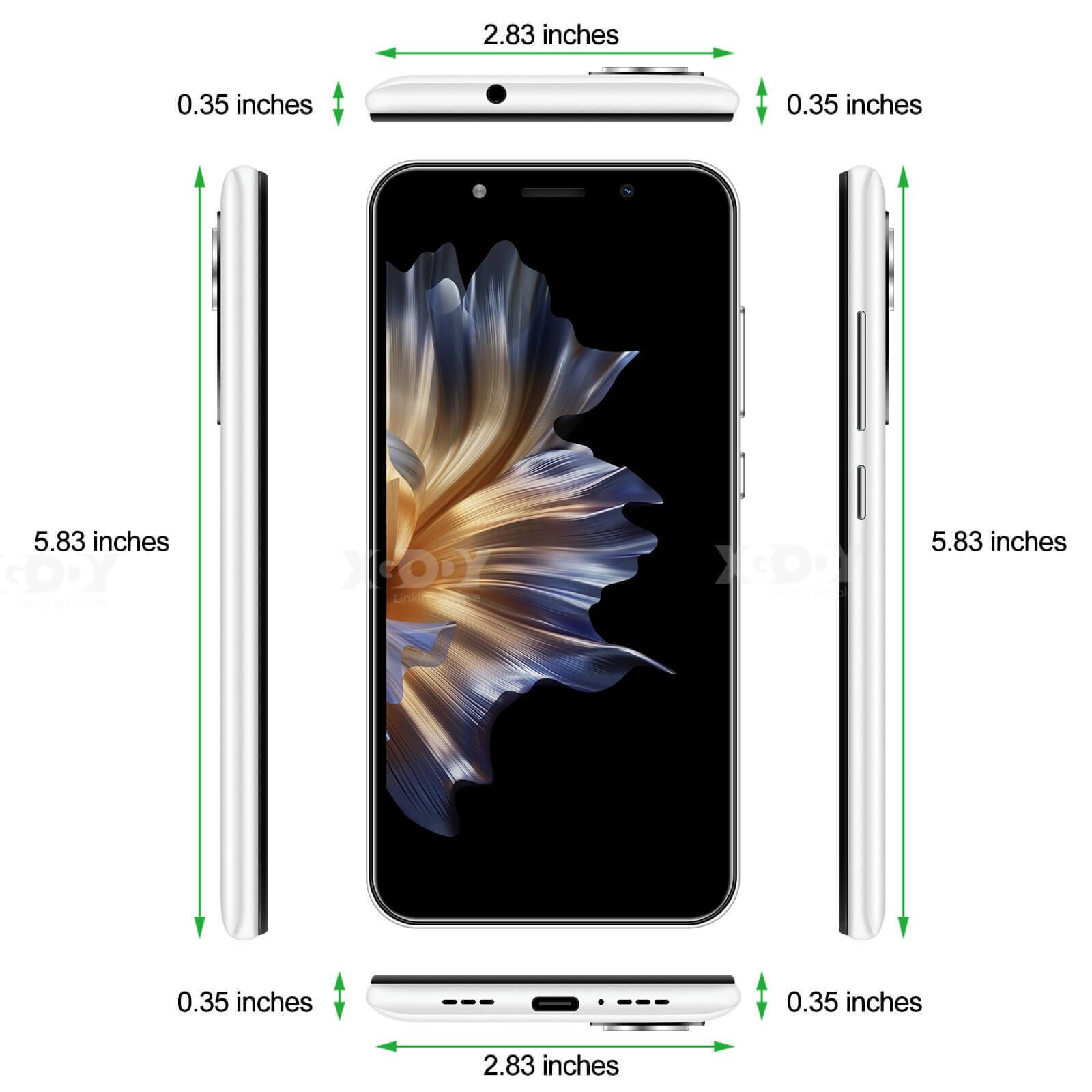 Y17 5.5 Inch Android 4G LTE Unlocked Dual SIM Smartphone with Free Phone Case - Perfect for Travel, Business & International Use