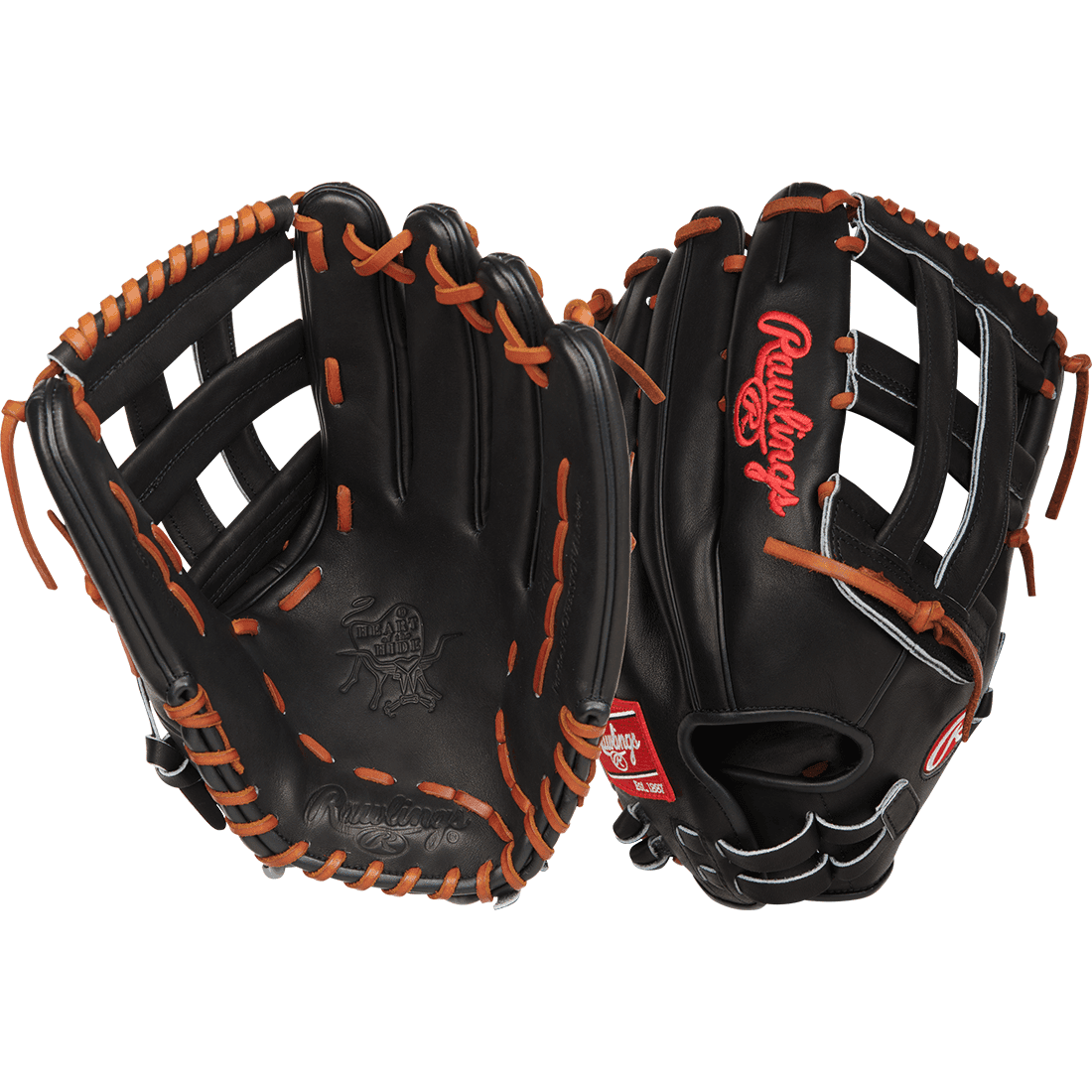 **Rawlings Heart of the Hide Series 14 Slowpitch Softball Glove - RPRO140SP - Premium Leather for Enhanced Grip & Durability - Perfect for Competitive Slowpitch Games & Training**