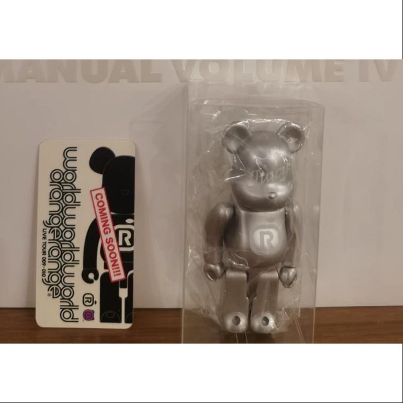 Bearbrick Series 19 Super Secret ORANGE RAGE 100% Collectible Toy Figure - Limited Edition Vinyl Art for Display, Gift & Anime Fans Collection