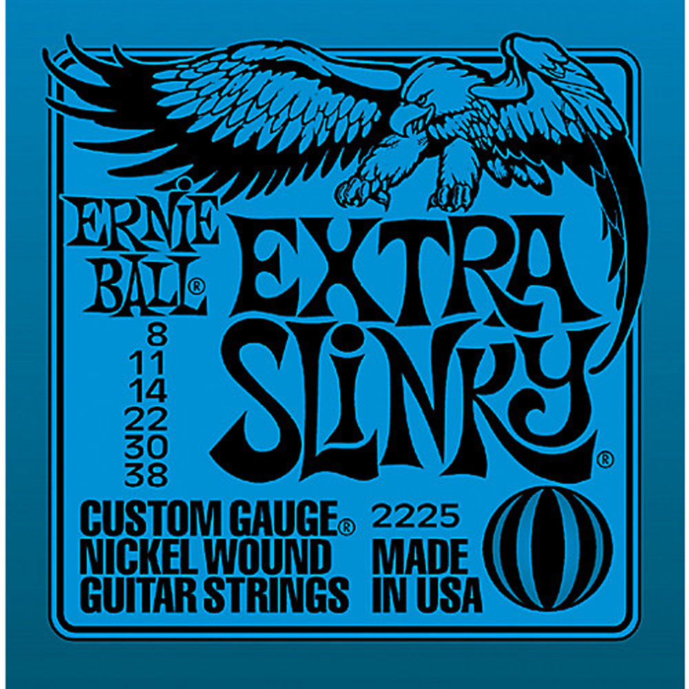 Ernie Ball Extra Slinky Nickel Guitar Strings - 3-Pack for Electric Guitar - Bright Tone & Smooth Playability - Perfect for Rock, Blues, and Metal Performances
