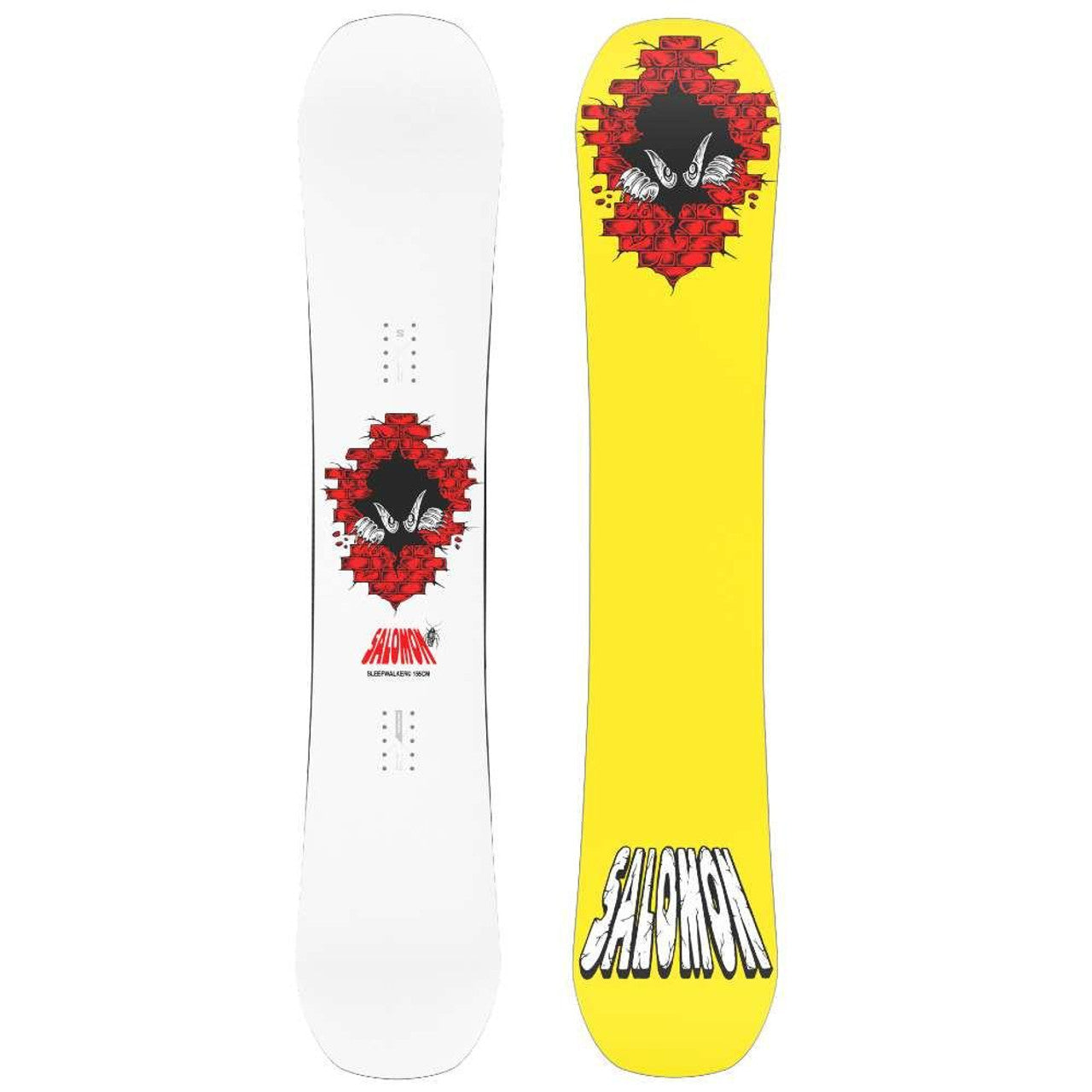 Salomon Sleepwalker 2025 Snowboard 151cm - All-Mountain Freestyle Snowboard for Men & Women | Perfect for Park, Powder & Groomed Runs