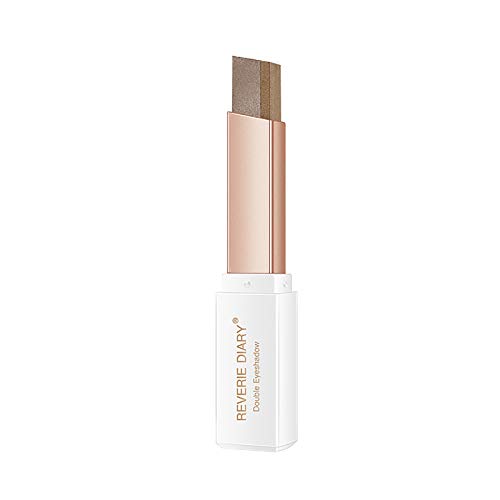 GLAMOROUZ Two-Tone Gradient Eyeshadow Stick - Light Brown & Blending Shade | Creamy Long-Lasting Eye Shadow & Eyeliner | Perfect for Day to Night Makeup Looks