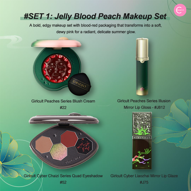 Girlcult Cyber Chaizi Series Quad Eyeshadow Palette - Vegan & Cruelty-Free Makeup for Bold Eye Looks - Perfect for Party, Date Night, and Festival Makeup
