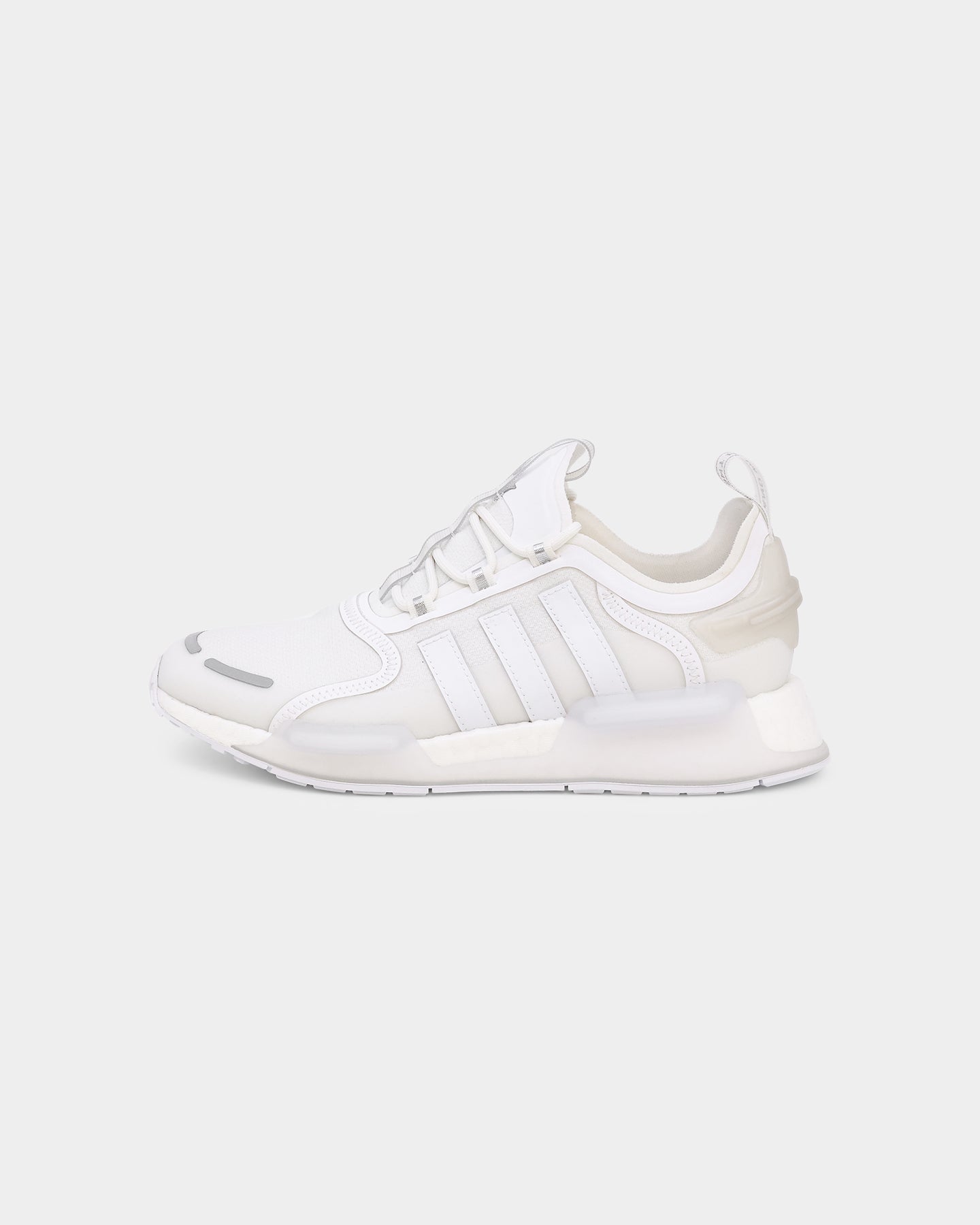 Adidas Women's NMD_V3 Running Shoes - White & Grey Sneakers for Women | Lightweight Comfortable Athletic Shoes for Gym, Jogging & Casual Wear