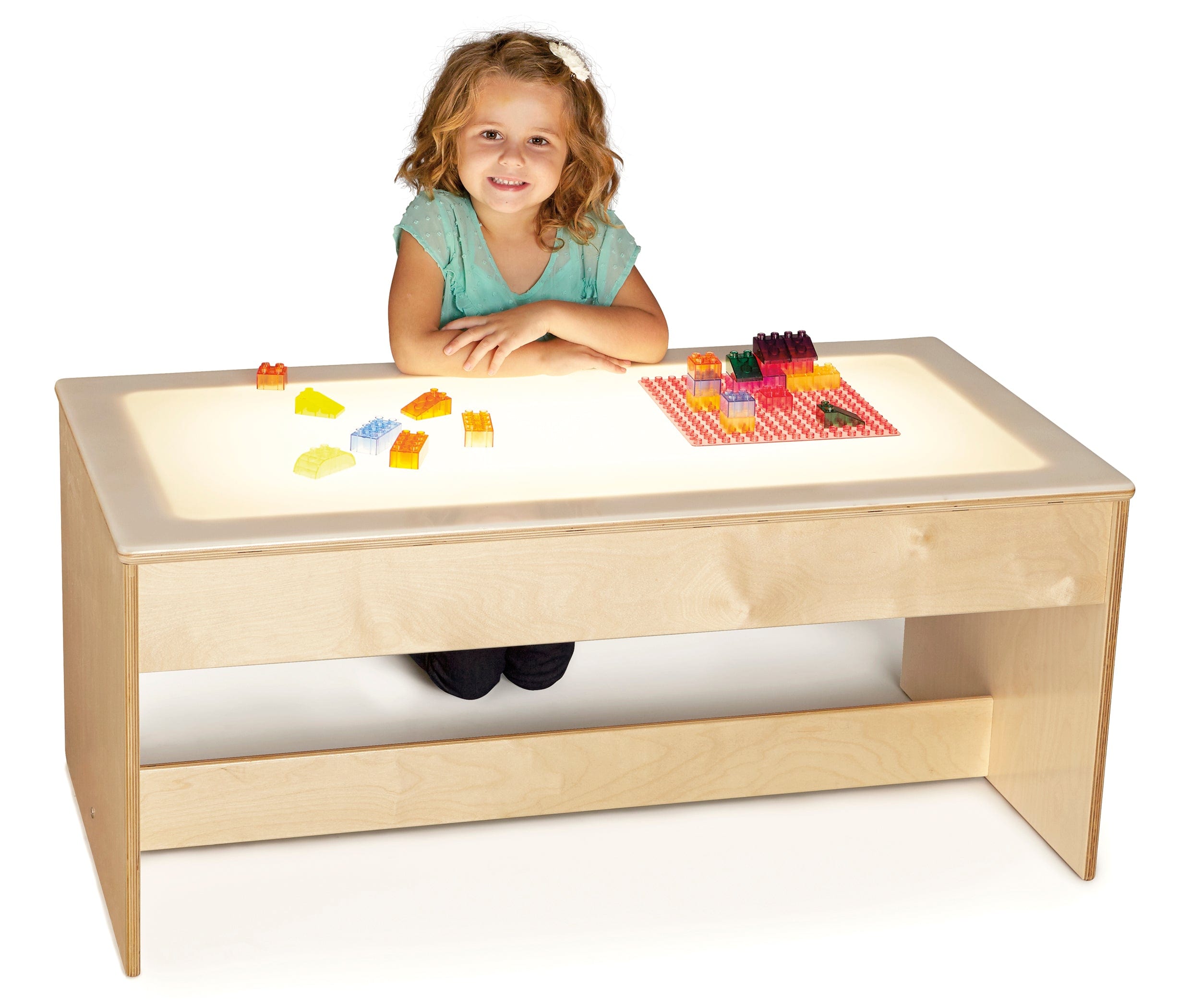Jonti Craft Large Light Table for Kids - Sensory Play, Tracing & Learning Activities - Durable Educational Toy for Preschool & Classroom Use