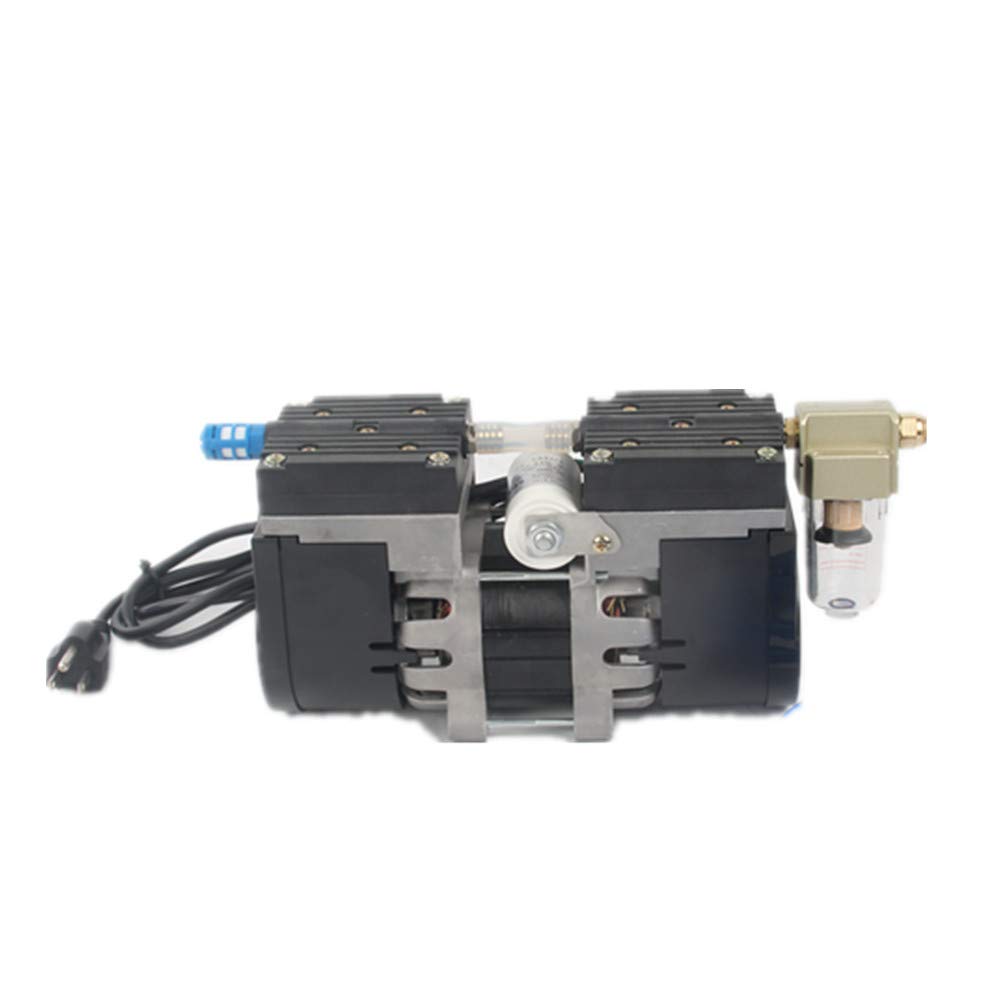 24L Oil-Free Diaphragm Vacuum Pump -95KPA, Lab/Medical Silent Air Pump with Filter for Dental, Chemistry & Industrial Applications