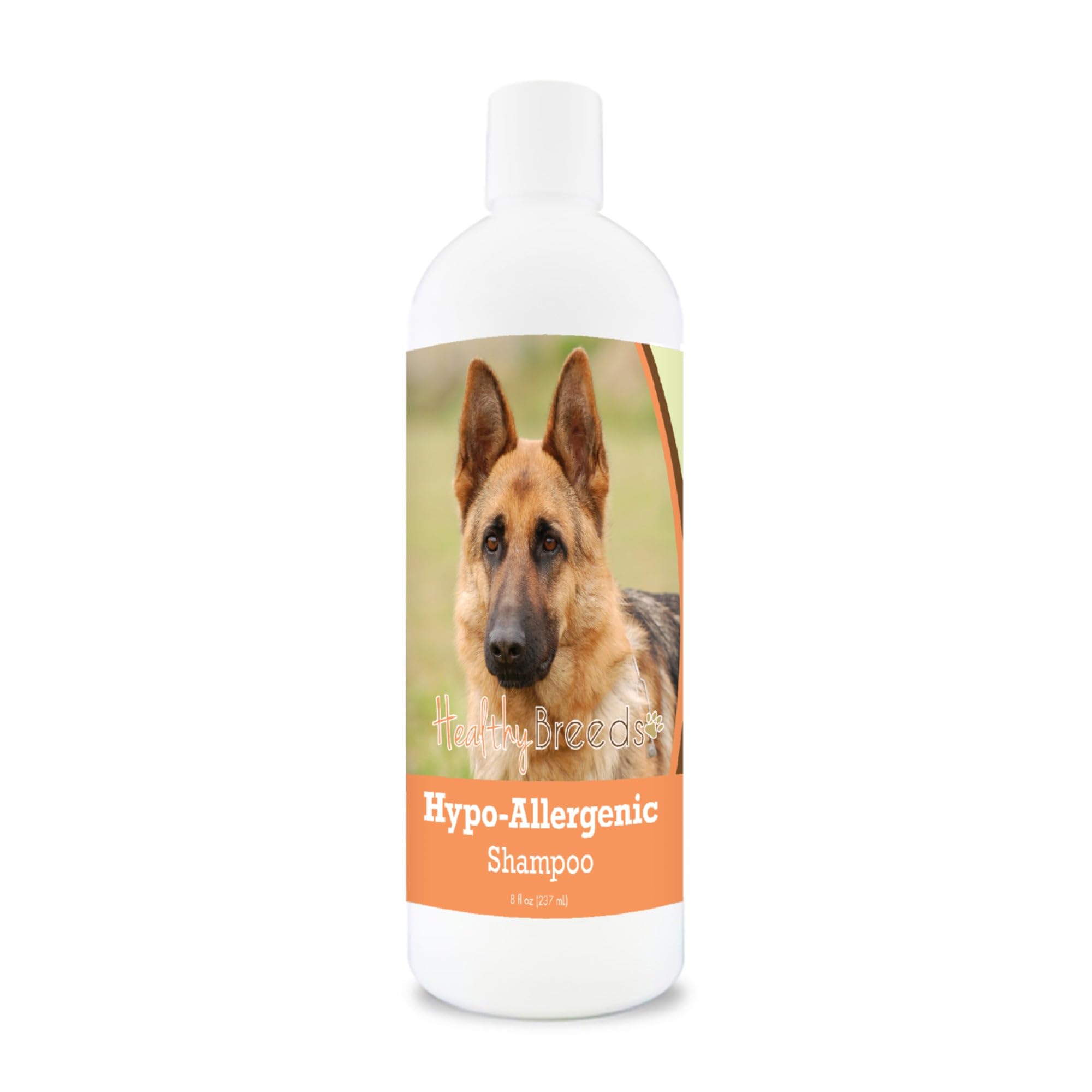 Healthy Breeds German Shepherd Hypo-Allergenic Dog Shampoo - 8 oz for Sensitive Skin & Allergy Relief - Gentle Cleansing for Dogs with Itchy Skin & Coat Care - Perfect for Bathing & Grooming at Home
