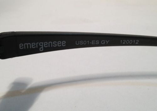 Adlens Emergensee Adjustable Focus Glasses - Emergency Eyewear with Variable Lens Power (Black) | Perfect for Reading, Travel & Emergency Vision Correction