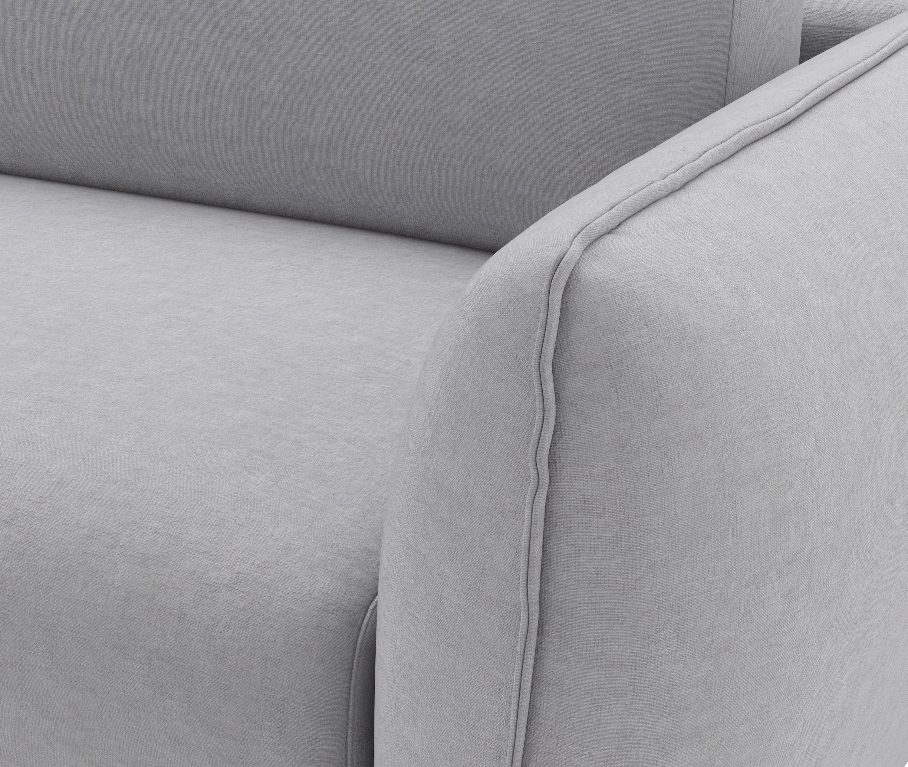 Hyam Sofa Bed Velora Ecru - Convertible Sleeper Sofa with Premium Fabric for Small Spaces | Perfect for Guest Rooms, Apartments & Home Offices