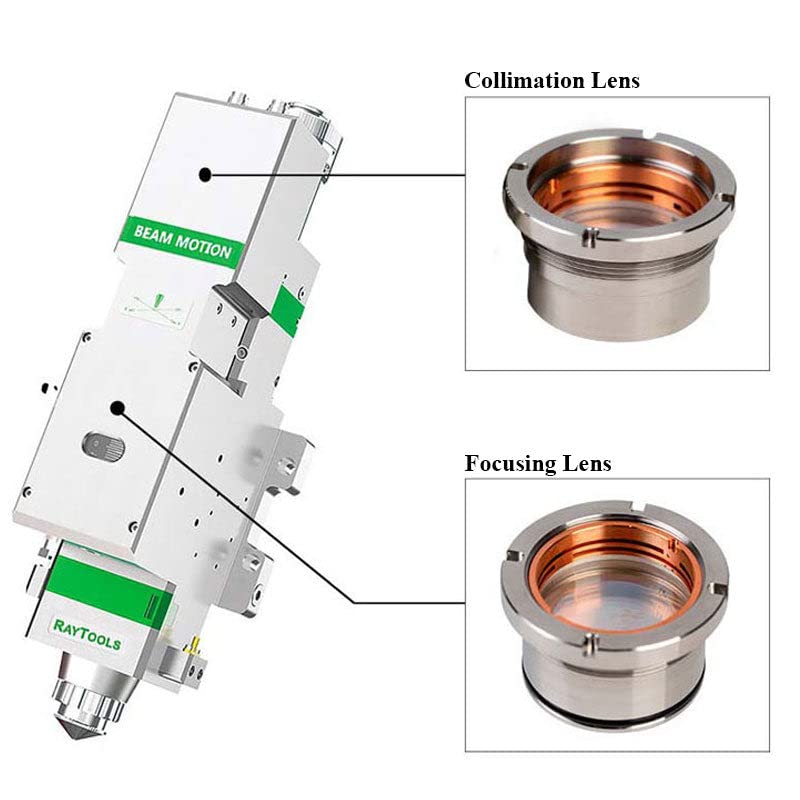 Fused Silica D30 F100 Collimation Lens Assembly - Compatible Replacement for Raytools® Fiber Laser Machines | Perfect for Laser Cutting, Engraving & Marking Applications