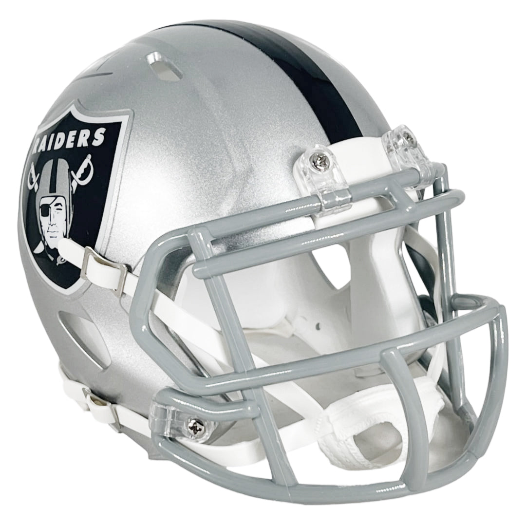 Aidan O'Connell Autographed Las Vegas Raiders Mini Football Helmet - Beckett Certified - Perfect for Collectors, Fans, and Sports Memorabilia Displays