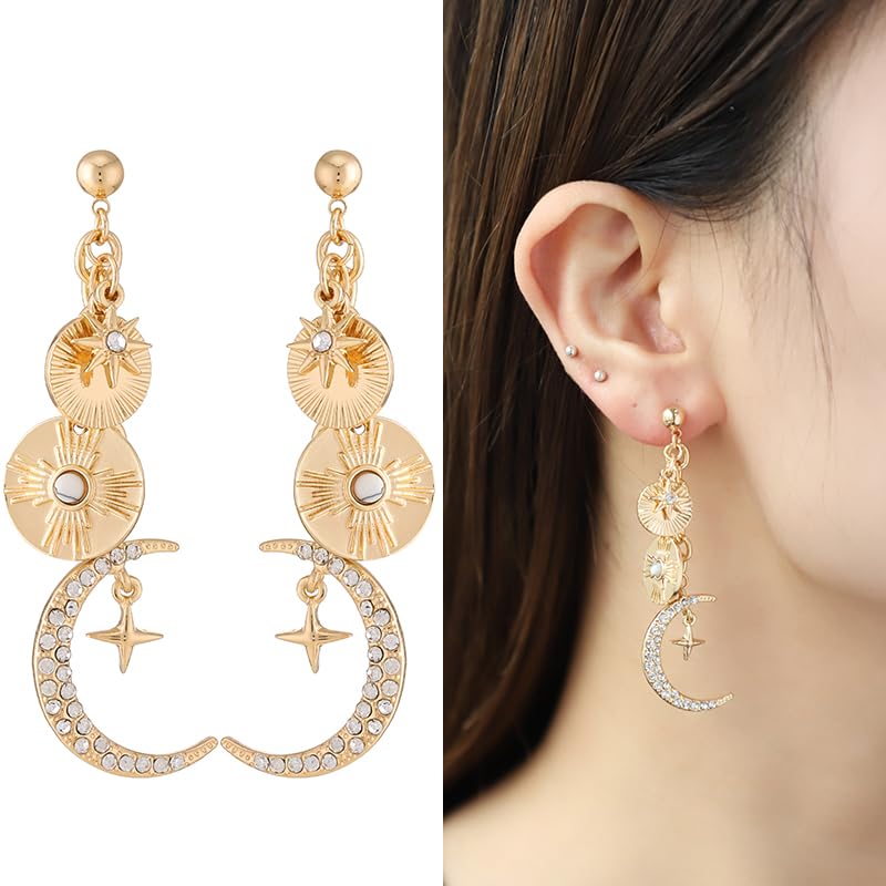 Vintage Gold Jewelry Set for Women - Necklace, Bracelet, Earrings | Elegant Costume Jewelry | Perfect for Parties, Weddings & Special Occasions