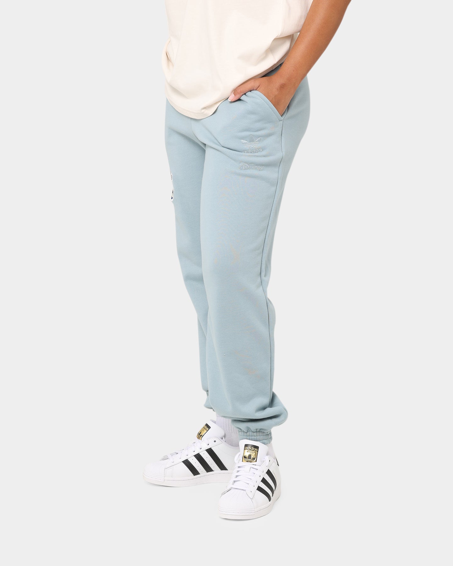 Adidas X Disney Women's Jogger Pants - Magic Grey Athletic Lounge Pants for Casual Wear, Running & Yoga