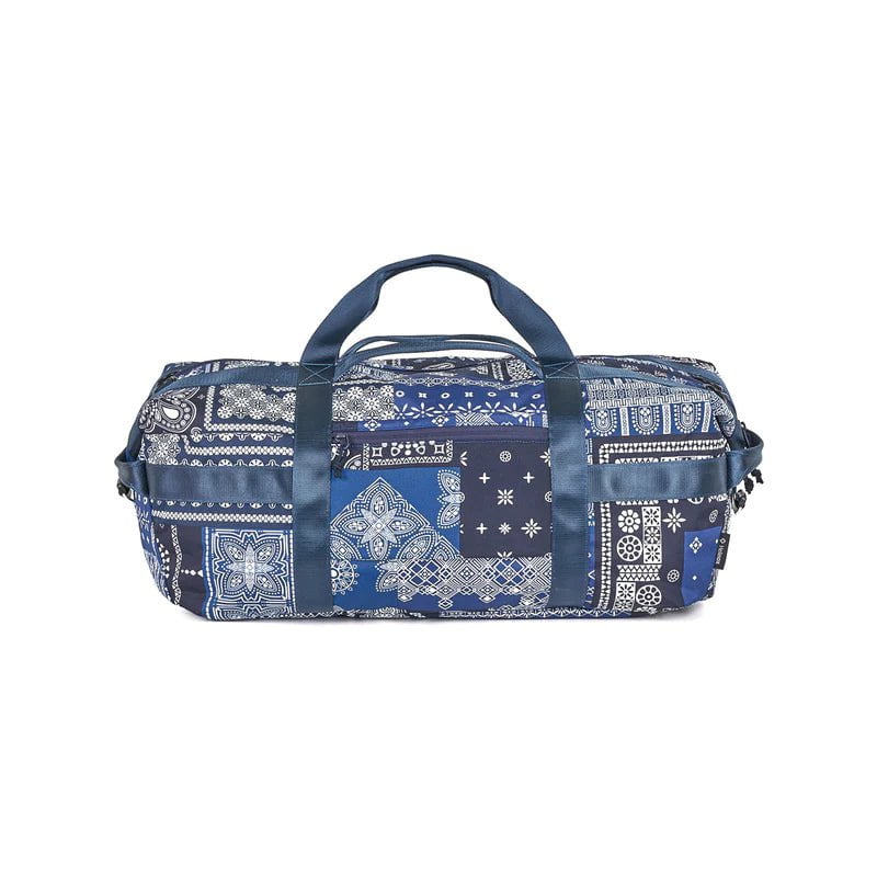 Helinox Classic Tote Bag - Lightweight Foldable Carryall with Blue Bandana Print - Perfect for Camping, Travel & Outdoor Adventures