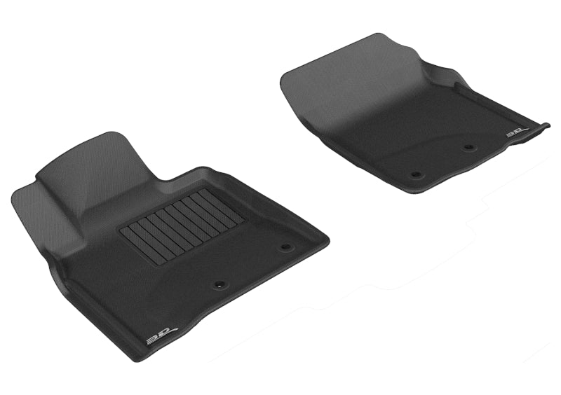 3D MAXpider Kagu Custom Fit Floor Mats for 2008-2011 Lexus LX570 & Toyota Land Cruiser - 1st Row, All-Weather Protection, Non-Slip Design - Perfect for Off-Road Adventures, Daily Commutes, and Family Road Trips