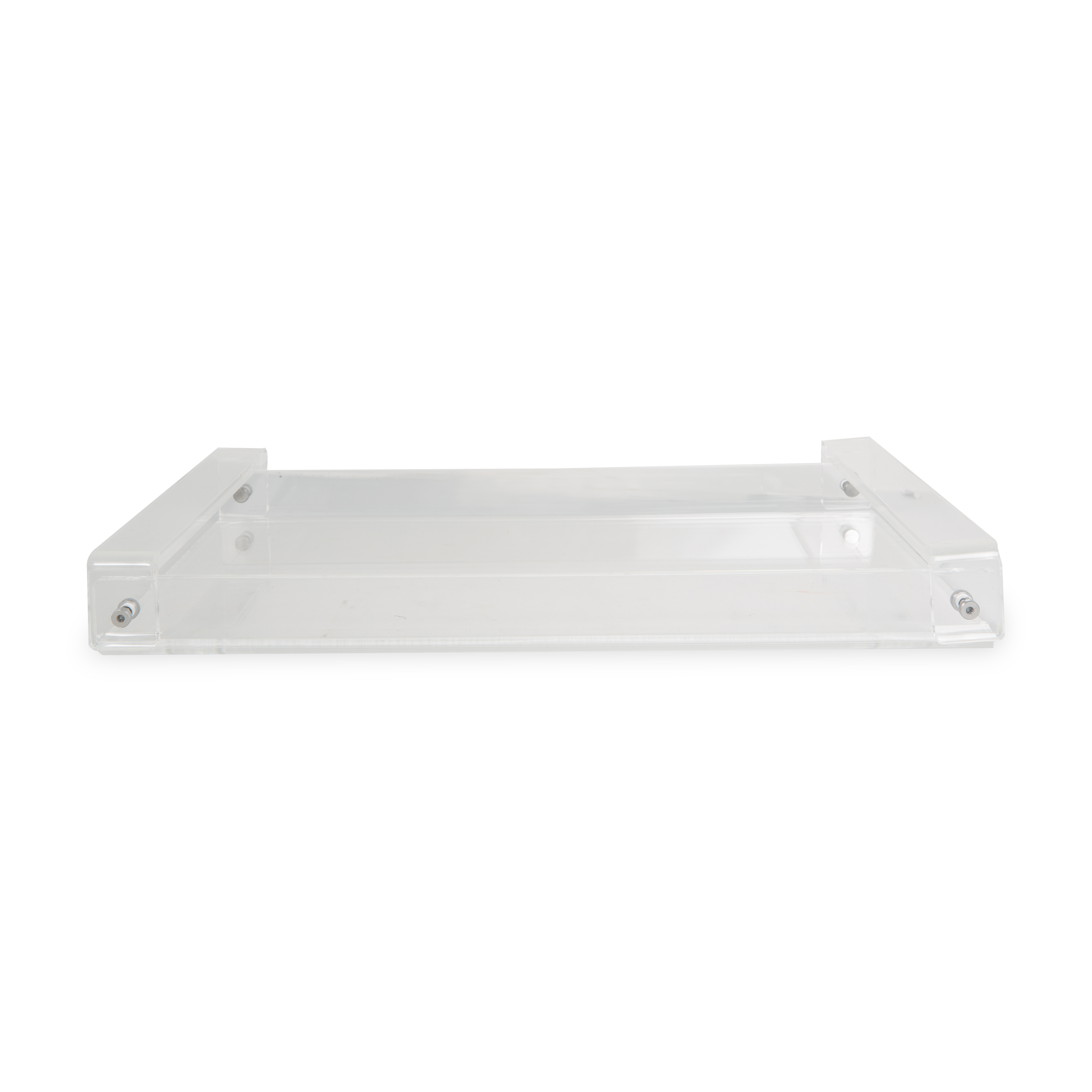 Louis Acrylic Clear Tray - Premium Organizer for Jewelry, Makeup & Office Supplies | Perfect for Vanity, Bathroom & Desk Organization