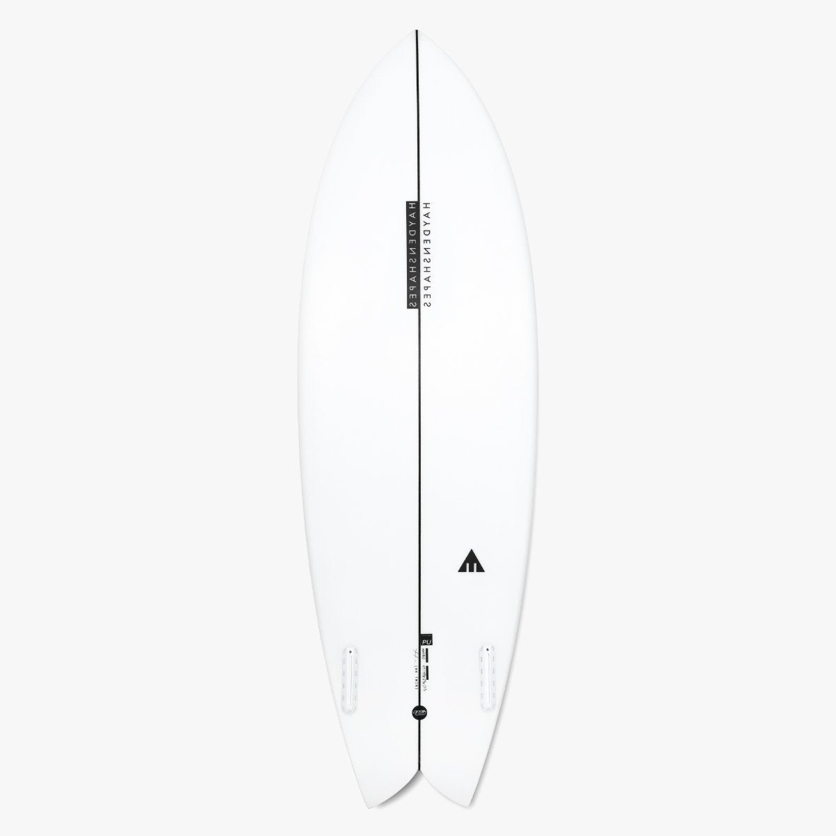 Haydenshapes Hypto Krypto Twin 6'6 Surfboard - High Performance PU Surfboard with Futures Twin Fin Set - Perfect for Small to Medium Waves and All-Around Surfing