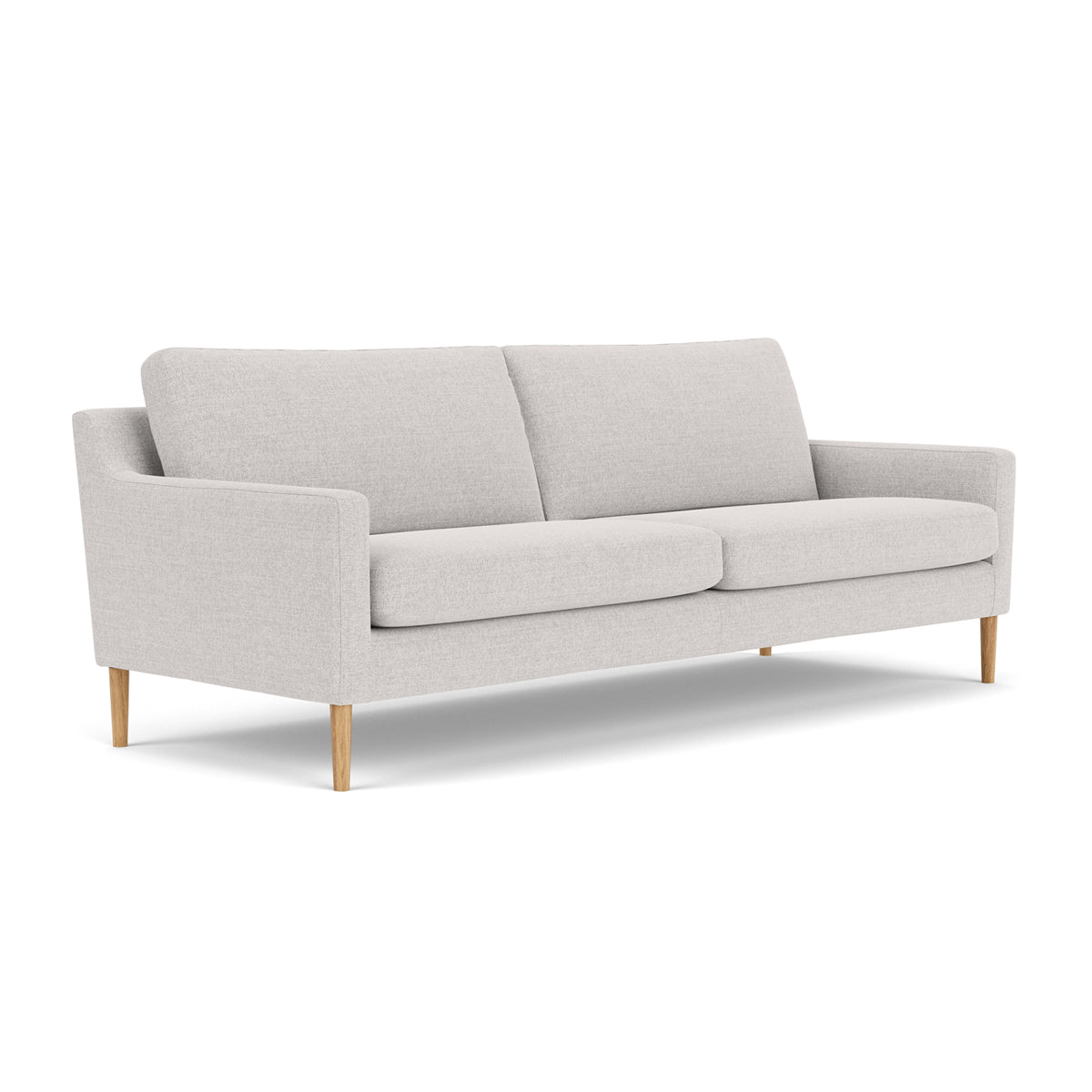 Astha Fabric 3-Seater Sofa - Modern Living Room Furniture for Small Spaces | Comfortable Couch for Apartments, Dorm Rooms & Cozy Homes