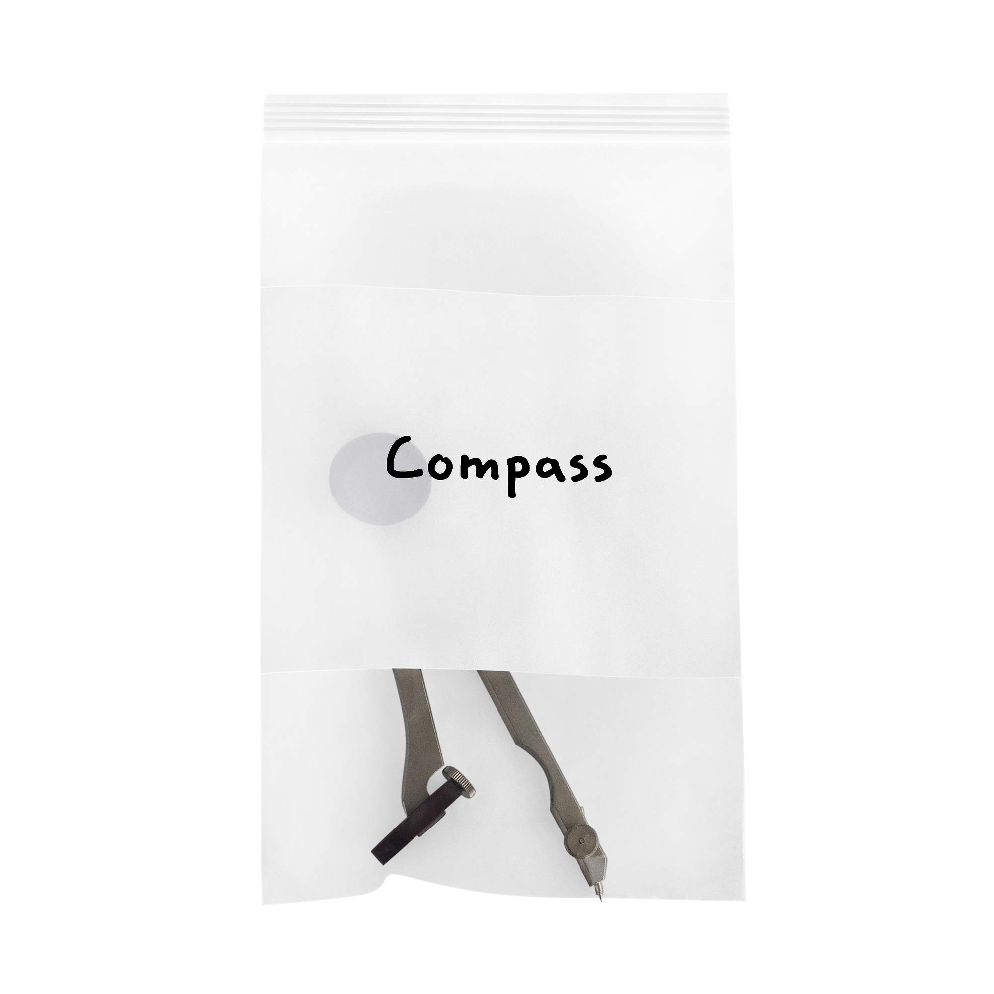PSBM 5x8 Inch Clear Reclosable Zipper Bags - 4000 Count 2 Mil Poly Plastic Storage Bags | Durable & Lightweight Zip Bags for Organizing Jewelry, Crafts, Office Supplies & Small Parts | Perfect for Home, Office & Workshop Organization