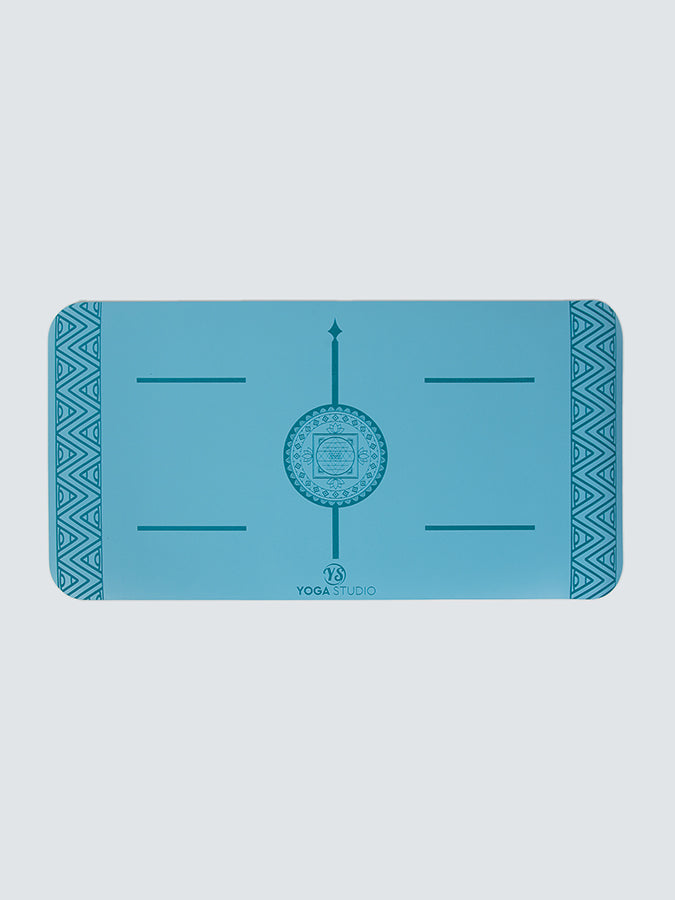 Non-Slip Yoga Knee Pad - The Grip Mini Mandala Mat for Yoga, Pilates & Meditation | Comfortable Cushion for Hard Floors | Perfect for Home Studios, Gyms & Outdoor Practice
