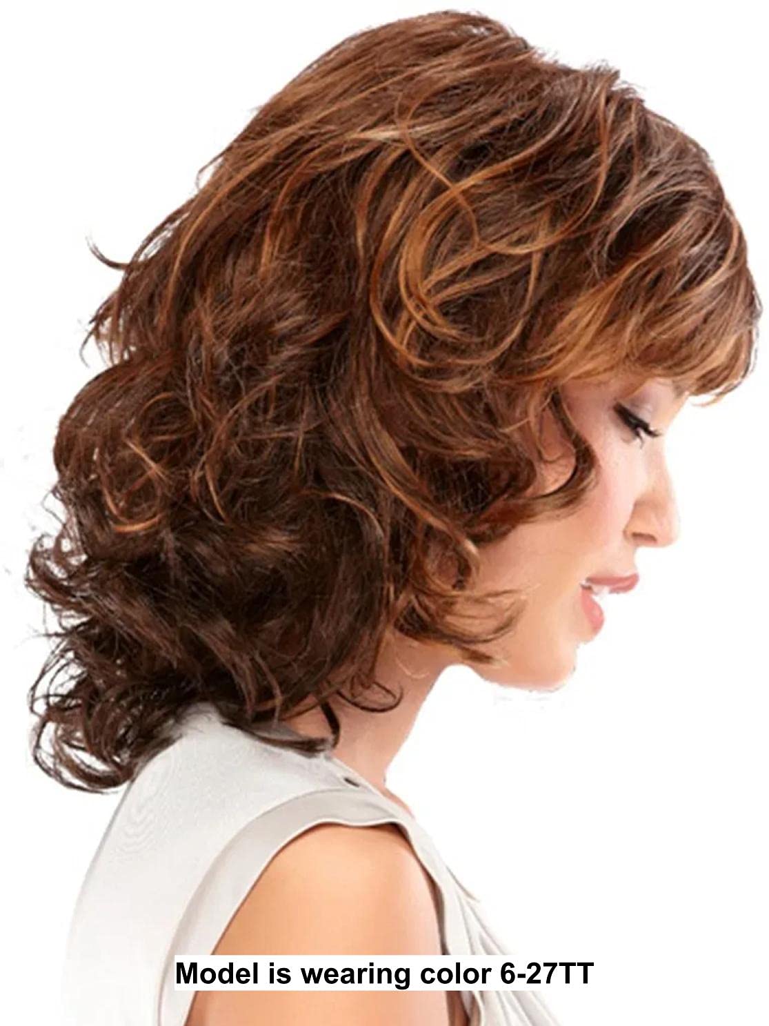 Jon Renau Jessica Wig Bundle - 4 Items (FS10 Color) with Christy's Wigs Q&A Booklet, BeautiMark Synthetic Shampoo & Wide Tooth Comb | Perfect for Daily Wear, Cosplay & Hair Loss Solutions