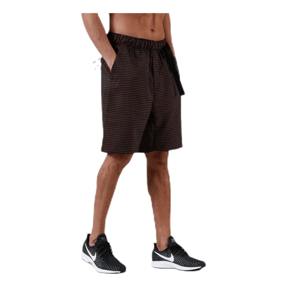 Nike Tech Pack Woven Shorts for Men - Lightweight Athletic Running Shorts with Grid Design (AR1584-060) - Size S - Perfect for Gym, Jogging & Casual Wear