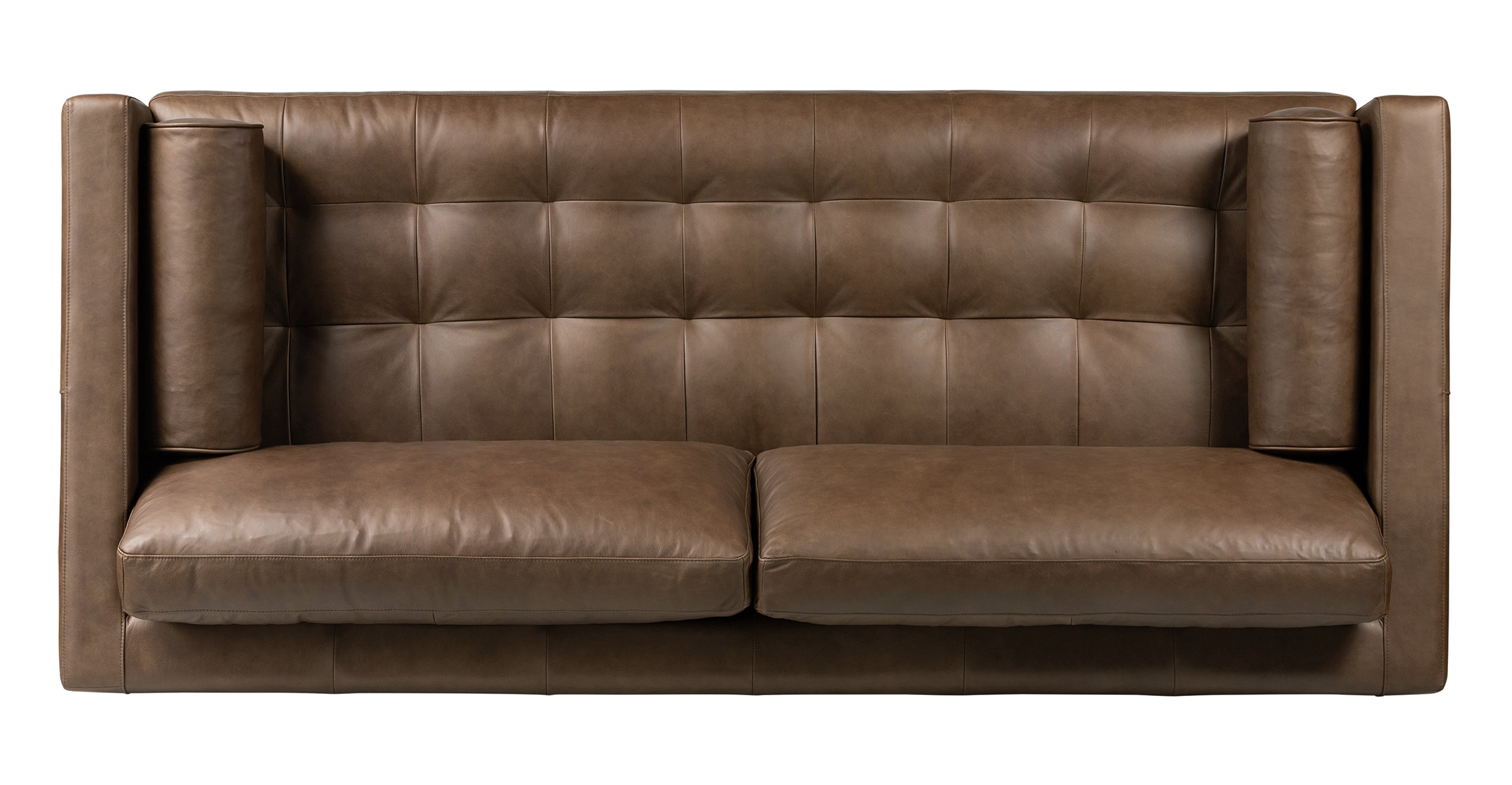 Premium Napa Leather Sofa - Modern Luxury Living Room Furniture for Home & Office - Perfect for Relaxing, Entertaining & Stylish Decor
