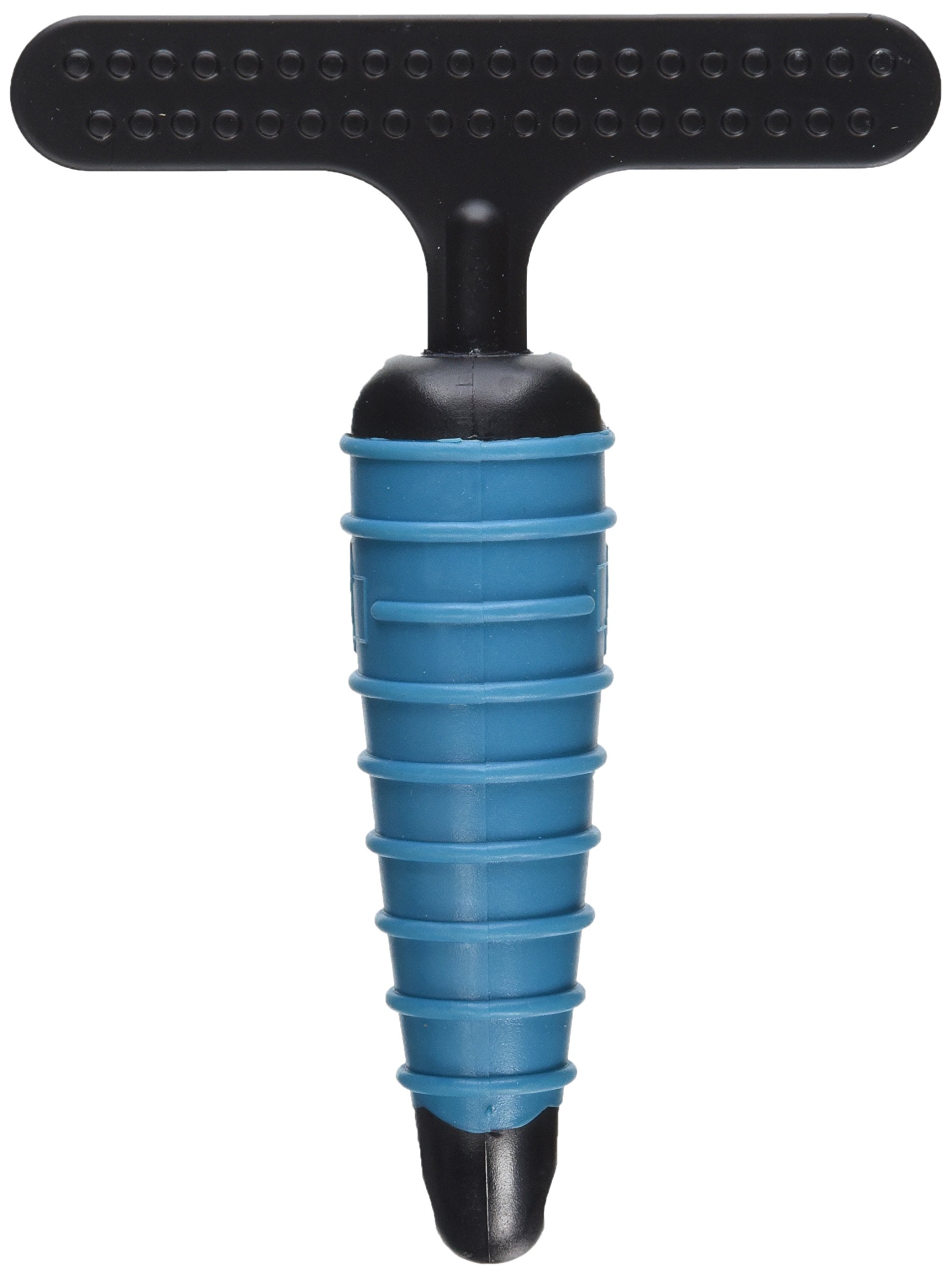 Premium Dog Grooming Tool - Ergonomic Double-Row Undercoat Rake with 39 Stainless Steel Pins for Shedding Control | Perfect for Golden Retrievers, Huskies & Double-Coated Breeds | Blue Pet Grooming Supplies for Professional & Home Use
